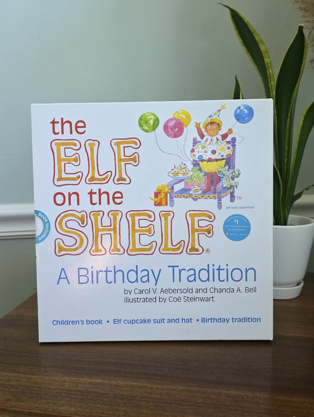 Outfit & Book - The Elf On The Shelf, A Birthday Tradition